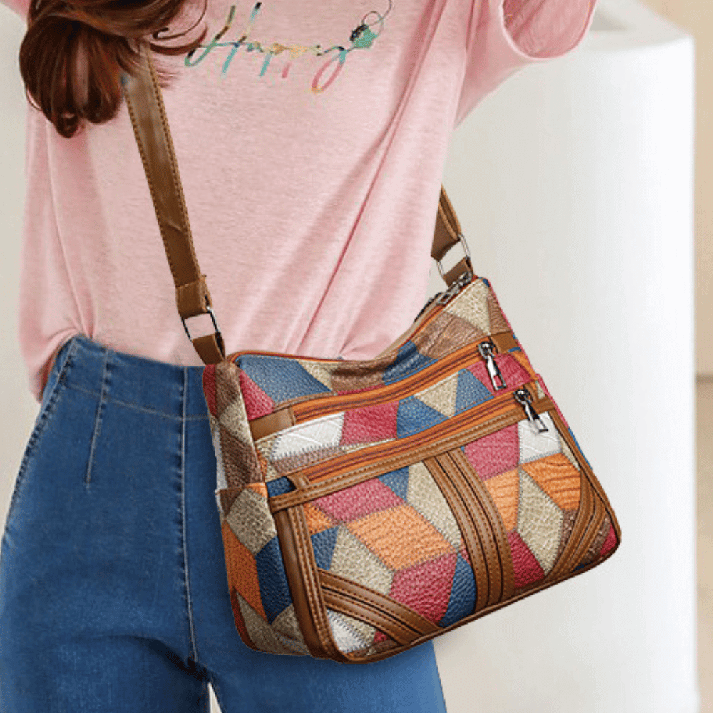 Crossbody Bag with Pattern: Character Meets Comfort